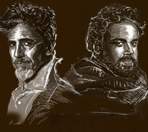 No Teatro Renaissance: Leonardo Brício e Kadu Garcia em Dom Quixote