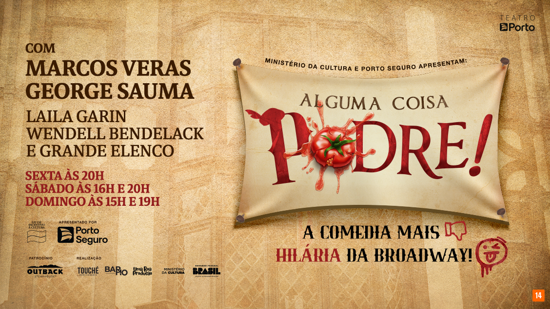 Com versão brasileira de Claudio Botelho, musical Alguma Coisa Podre estreia em junho no Teatro Porto